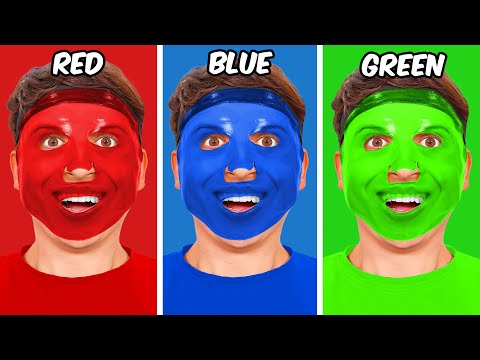 I Made Every Color Face Mask