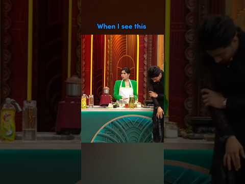 Her tensed face 🤧current moments always remembered #kkk12 days 🥺#fainat x #laughterchefs