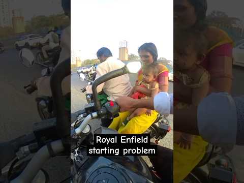 Royal Enfield bike starting problem #shorts ##trending #mrprorider