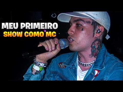 Meu primeiro show como MC: Vlog + Bastidores