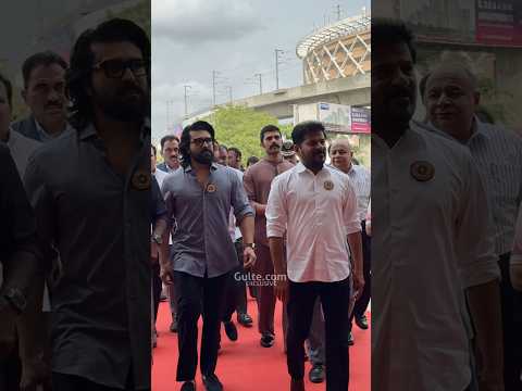 CM #RevanthReddy, #RamCharan and #VijayaDeverakonda at International Day Against Drug Abuse Event
