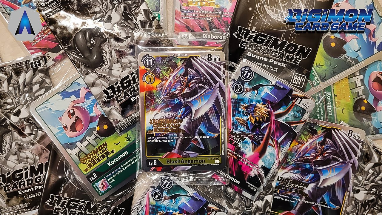 Digimon TCG! Digi-Fest Exclusive Prizes are AMAZING!!! Digimon Fest Prize Opening!