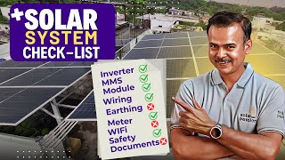 Solar Installation Checklist – Don't Miss These Steps!  #solarismypassion