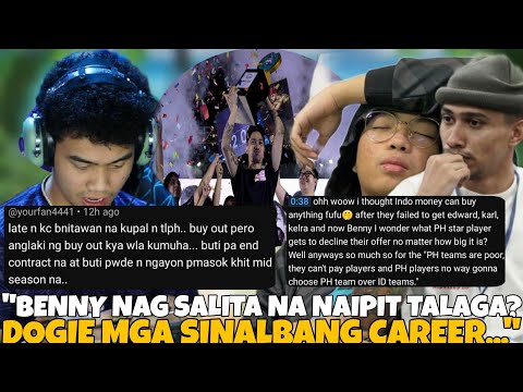 BENNYQT NAG SALITA NA! TINANGGAL AT LATE NA PALA TALAGA? MGA ISINALBANG CAREER NI DOGIE MULA S1?!