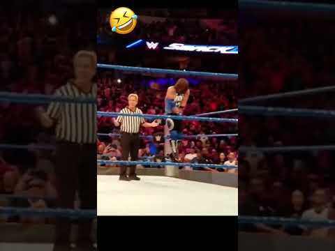 WWE Funny Moments #wwe #wweraw #wwesmackdown