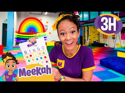 Meekah's Rainbow Bingo at the Playground! | Educational Videos for Kids | Blippi and Meekah Kids TV