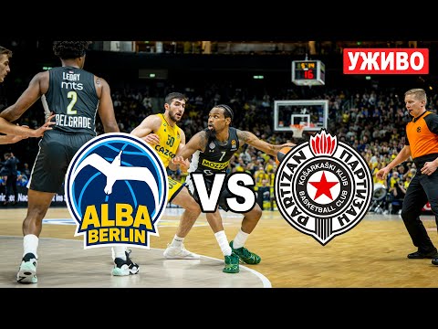 ALBA BERLIN - PARTIZAN UŽIVO *EuroLeague* Уживо #commentary