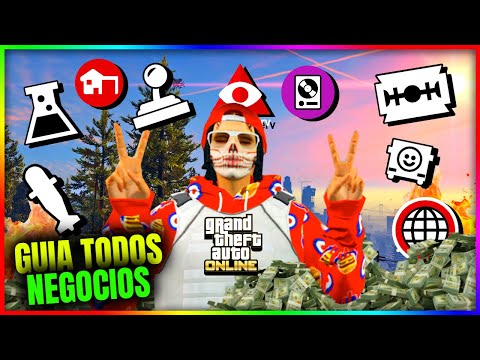 ¡ACTUALIZADO! GTA5 Online 2025 GUIA de TODOS LOS NEGOCIOS en 1 VIDEO! PAGOS, TIPS y MÁS! Mystic