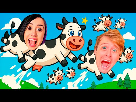 VIRAMOS VACAS VOADORAS para VENCER nesse JOGO MUITO ENGRAÇADO! That's a Cow!