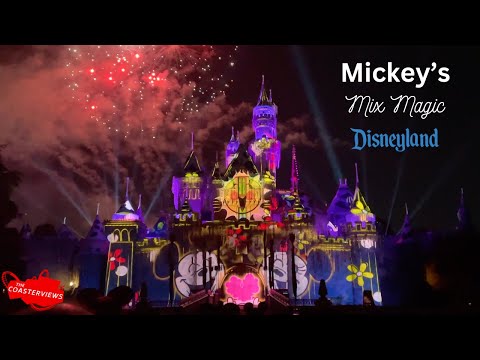 Mickey's Mix Magic Full Firework Show 4K-60 2024