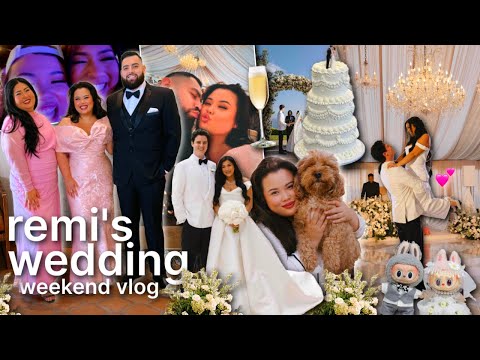VLOG: going to remi and cal's wedding weekend + surprising remi + roadtrip to santa barbara, ca! ❤️