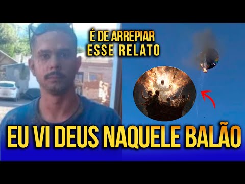 SOBREVIVENTE DO BALÃO DIZ RELATO IMPRESSIONANTE SOBRE A QUEDA