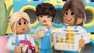 We OPENED a BUSINESS in BLOXBURG! *NEW JOB!* | Roblox Family Roleplay w/voices