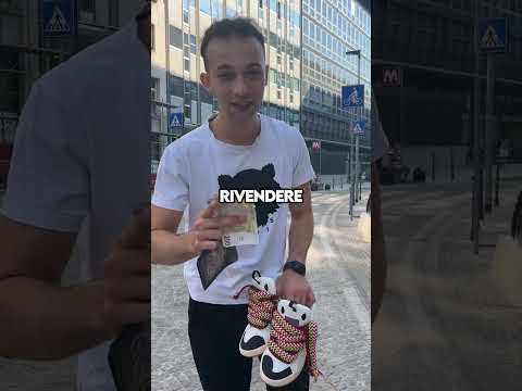 ho comprato e rivenduto delle scarpe nel giro di 20 minuti
