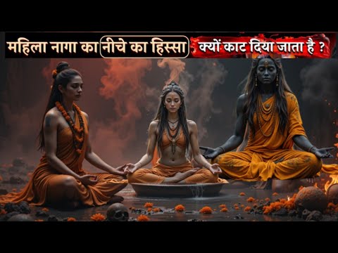 Mahakumbh 2025 : महिला नागा का वो क्यों काटा जाता है ? | Naga Sadhu |Aghori Shadhu | साधू | बाबा