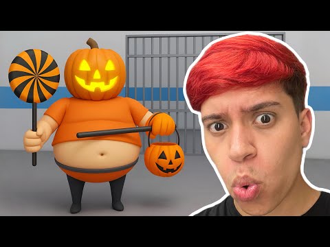 TENTE ESCAPAR DA PRISÃO DE HALLOWEEN DO BARRY NO ROBLOX!!