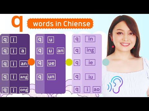 Master the Chinese 'Q' Sound: All Syllables with Common Words!