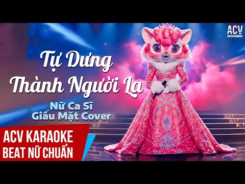 KARAOKE | Tự Dưng Thành Người Lạ – Quốc Thiên | Ca Sĩ Giấu Mặt Cover (Bản Nữ Hot ) | Beat Tone Nữ…