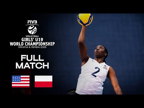 USA vs. Poland - Pool C (CRO) | Girls