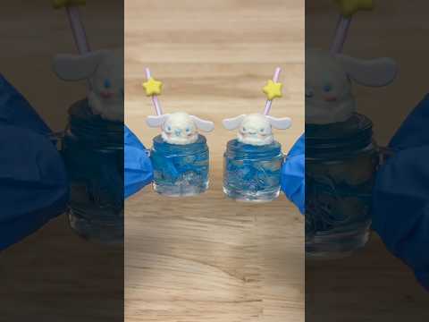 Make mini Hello Kitty & Friends Cloud Cream Soda with me! 😍💙