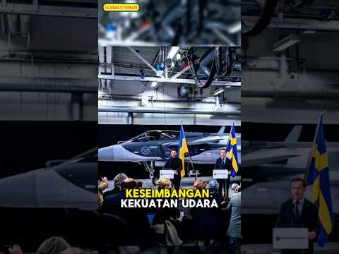 Zelensky Coba Jet Tempur Baru Swedia! Ukraina Siap Dapat 150 Gripen E? #ukraine #shorts #news #usa