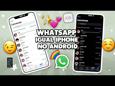 SAIU! WHATSAPP IGUAL IPHONE iOS 18 NO ANDROID 2025 🥳 Funcionando 😄 Nova Atualização watusiiOS