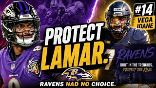 Ravens Had No Choice… This Vega Ioane Pick Was About Protecting Lamar Jackson
