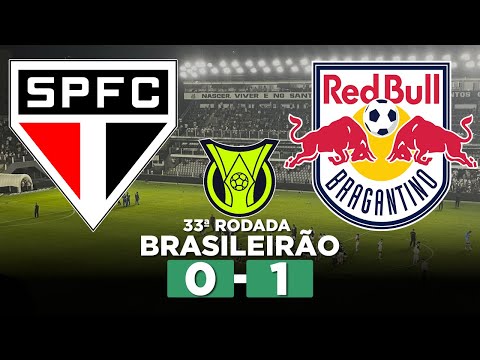 SÃO PAULO PERDE PARA O BRAGANTINO NA VILA BELMIRO E ESTACIONA NA TABELA! SÃO PAULO 0 x 1 BRAGANTINO