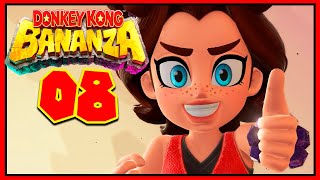DONKEY KONG: BANANZA 🍌 PARTE 8 "MAJESTUOSO REGRESO K.ONG SU MEJOR ROOL" 🍌 GUIA 100% ESPAÑOL SWITCH 2