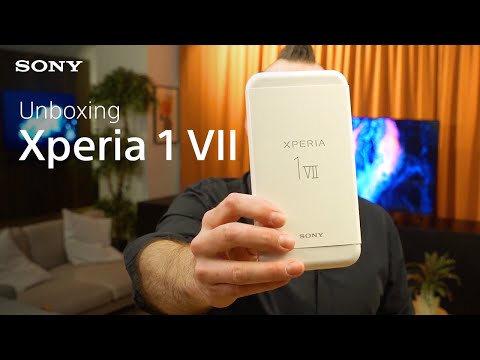 Unboxing: Sony Xperia 1 VII