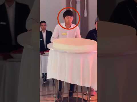 This waiter's mistake could've ruined their entire wedding ?? #shorts #shortsfeed