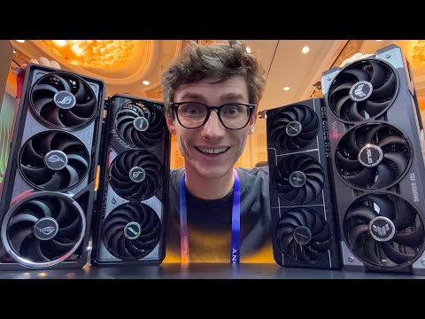 All The Asus RTX 5000 Series Graphics Cards! - Strix, Astral, Prime and TUF!