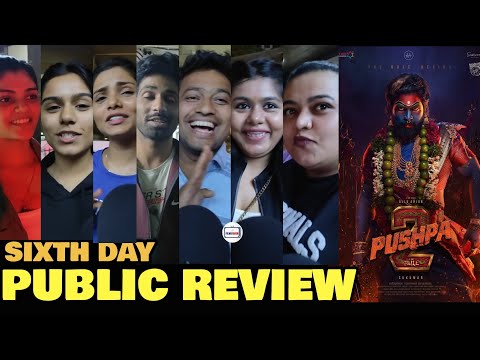 Pushpa 2 SIXTH DAY Public Review | First Tuesday Late Night Show Opinion | Allu Arjun