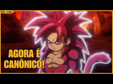 SUPER SAYAJIN 4 APARECEU EM DRAGON BALL DAIMA EPISÓDIO 18!