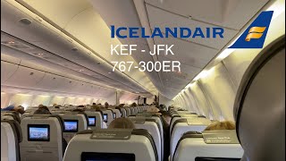 Flight Experience - Icelandair 767-300ER - Reykjavik to New York JFK