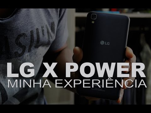 (PORTUGUESE) LG X POWER - Minha Experiência - BATERIA MONSTRA
