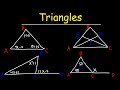 Triangle Angle Relationships and Theorems