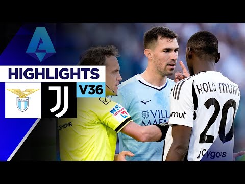 LAZIO vs JUVENTUS | Thẻ đỏ tội đồ - nghẹt thở phút bù giờ, căng thẳng tranh vé dự C1 | Serie A 24/25