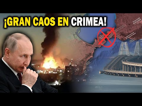 ¡CRIMEA BAJO FUEGO! ¡OBJETIVO: Kerch! Ucrania GOLPEA donde más duele. ¡RUSIA EN PÁNICO TOTAL!