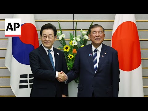 YouTube video thumbnail: South Korea's New President Visits Japan Before Summit With Trump