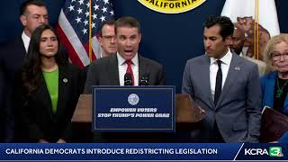 LIVE | California Democrats speak about redistricting legislation