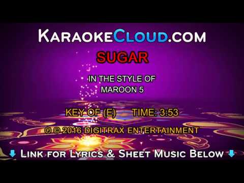 Maroon 5 – Sugar (Karaoke)