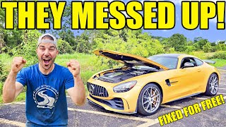 I Fixed My AMG GT R For FREE & Discovered It’s SUPER Powerful! Factory Freak Or Mercedes Test Mule?