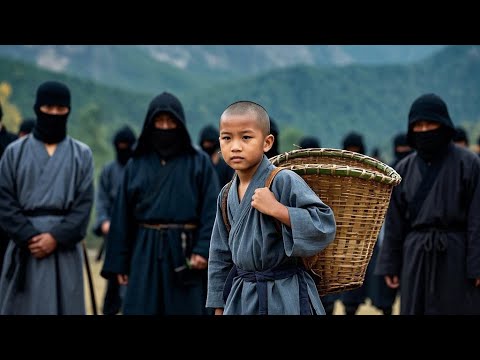 功夫電影！背著竹簍的傻氣和尚竟是個深藏不露的功夫大師！ 💥 中国电视剧 | KungFu