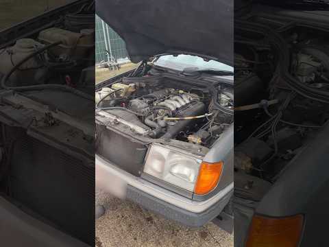 So many miles in it 😵 #mechanic #repair #mercedes #w124 #diesel #maintenance #classiccar #diy