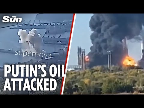 Ukraine OBLITERATES key oil refinery in Salavat sparking chaos in Russia