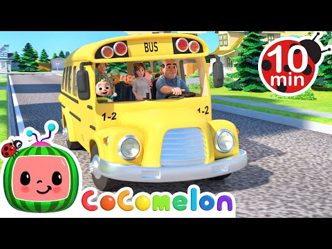 More Wheels On The Bus Episodes | CoComelon 🍉 | Nursery Rhymes
