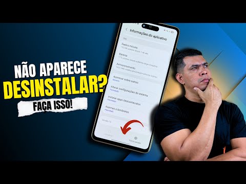 FAÇA ISSO PARA DESINSTALAR APPS QUE VOCÊ NÃO CONSEGUE DESINSTALAR DE FORMA ALGUMA!