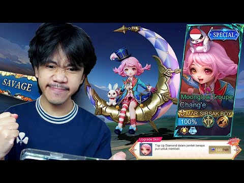 REVIEW SKIN SPECIAL CHANGE HARGA 100 DIAMOND AUTO SAVAGE GAMING - Mobile legends