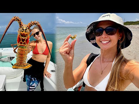 Daily Life in Florida *Vlog* Coconut Panko 7LB Lobster Tail Bites & Seared Wahoo (Catch & Cook)